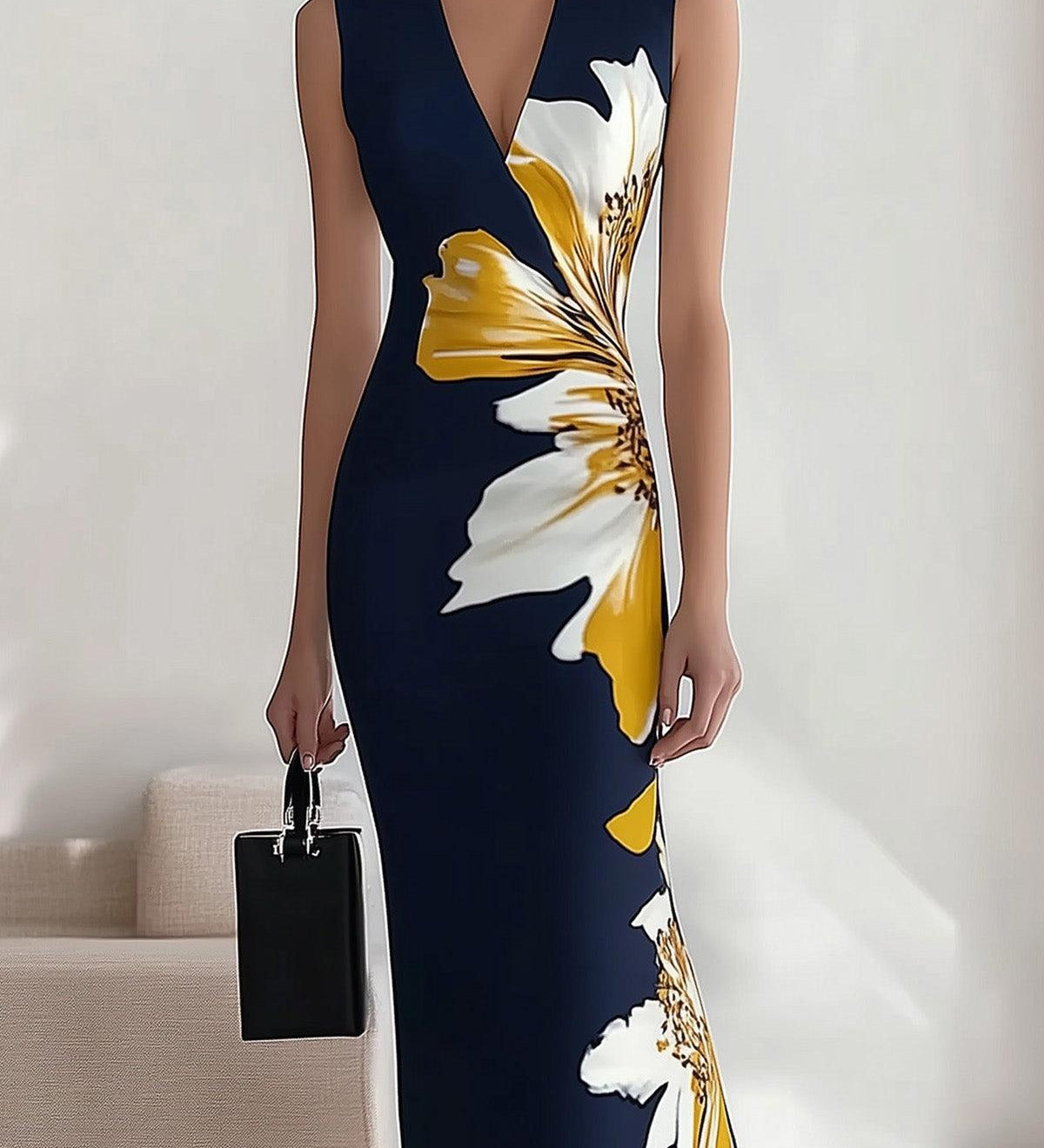 Helene – Elegantní midi šaty na festival i na pláž