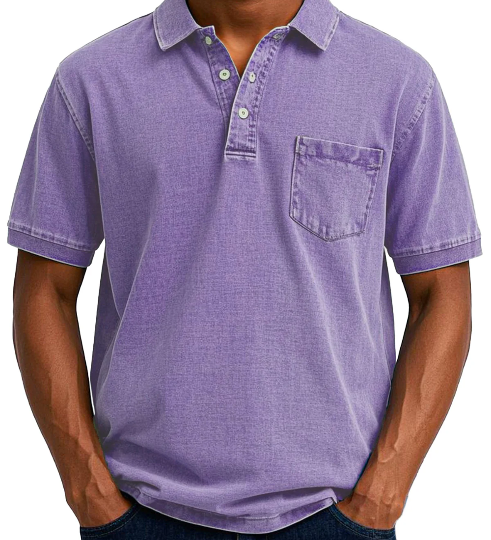 Vintage-Polo pro muže