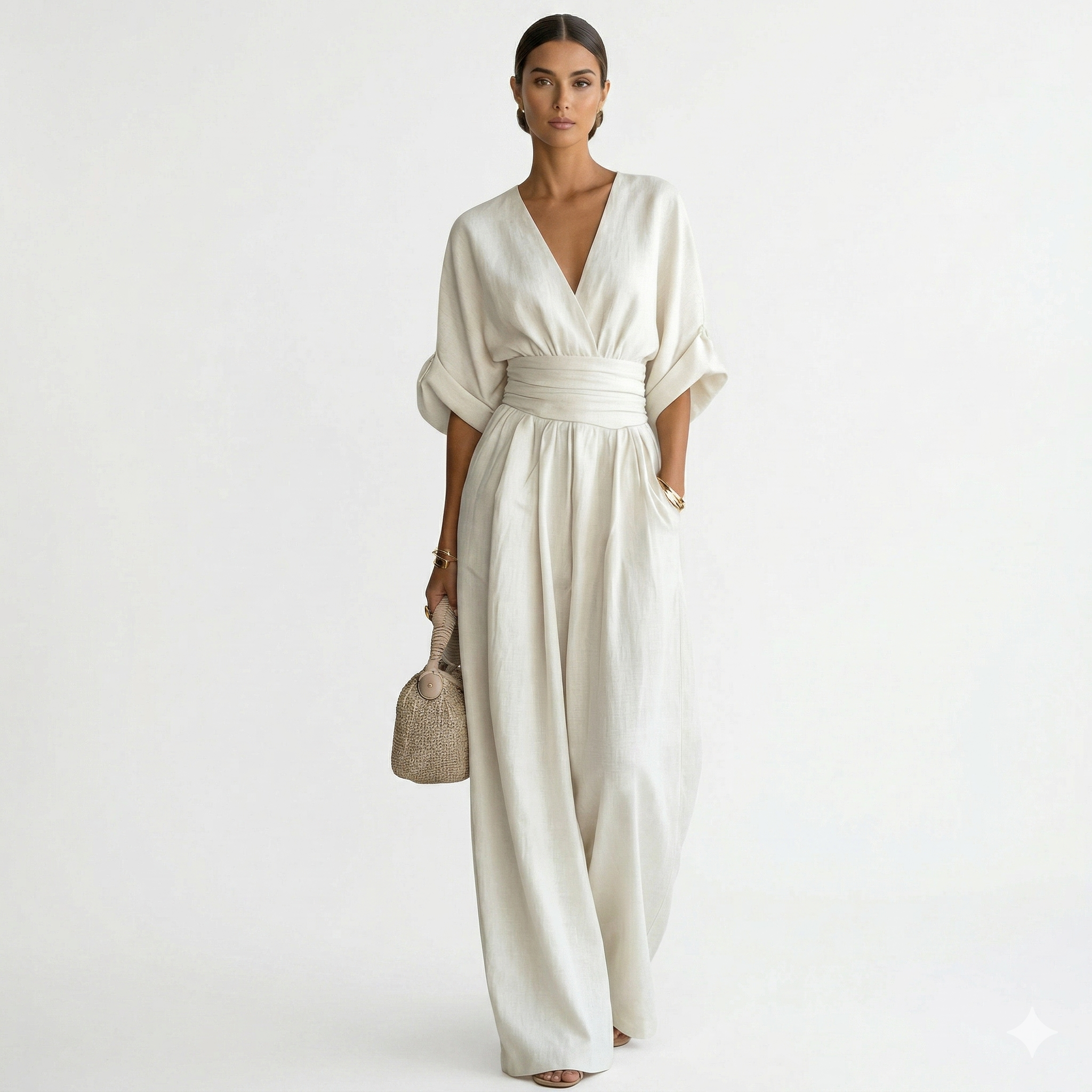 Cheska - Elegantní a rafinovaný komplet, barva: bílá