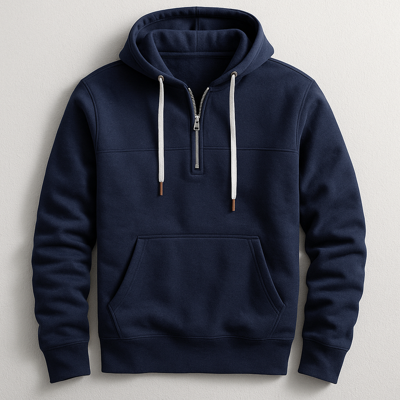 Elegantní Zip-Hoodie