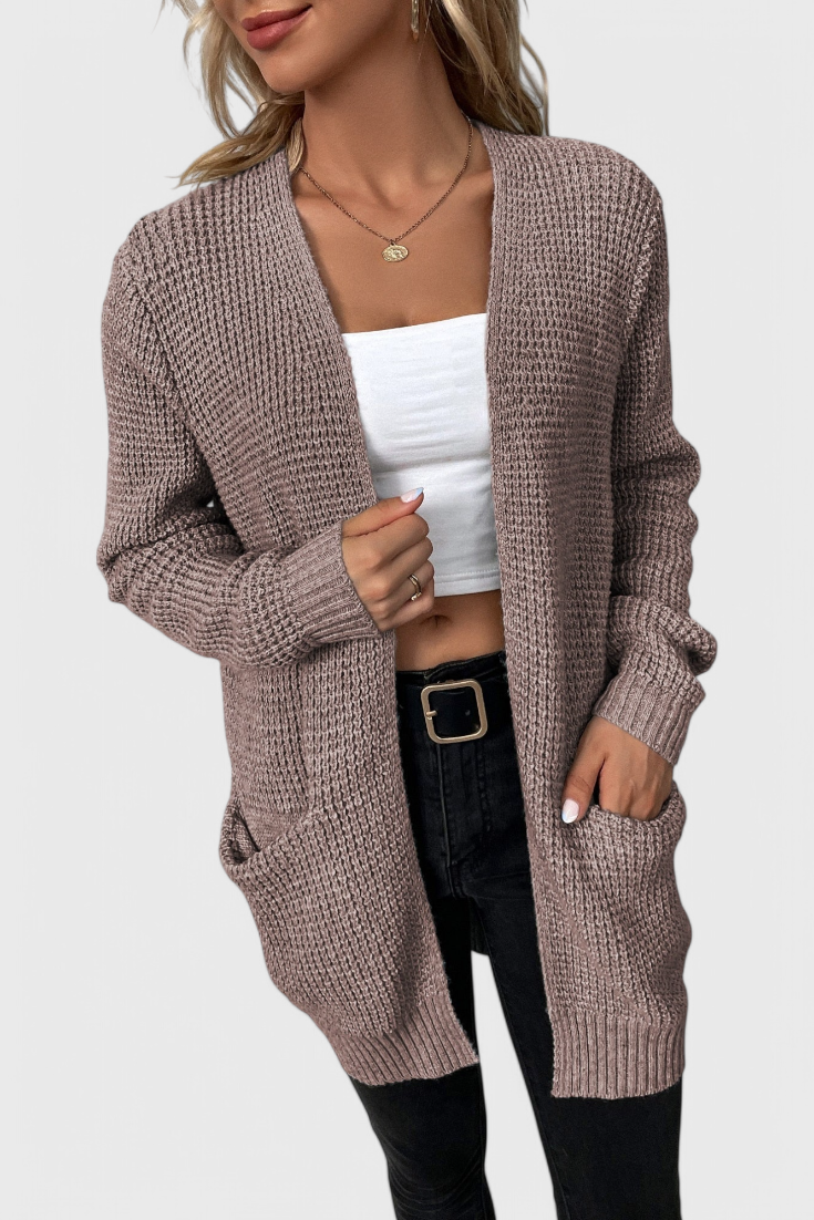 Anneliese Premium Kasmiriseos Cardigan, barva: béžová