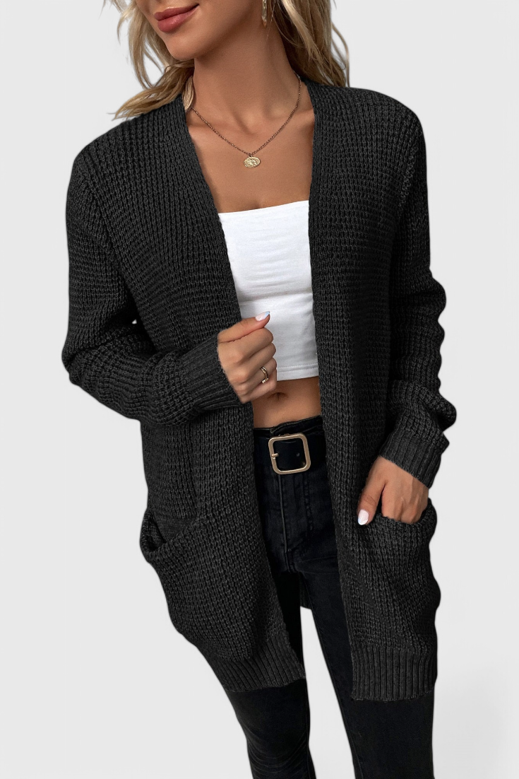 Anneliese Premium Kasmiriseos Cardigan, barva: černá