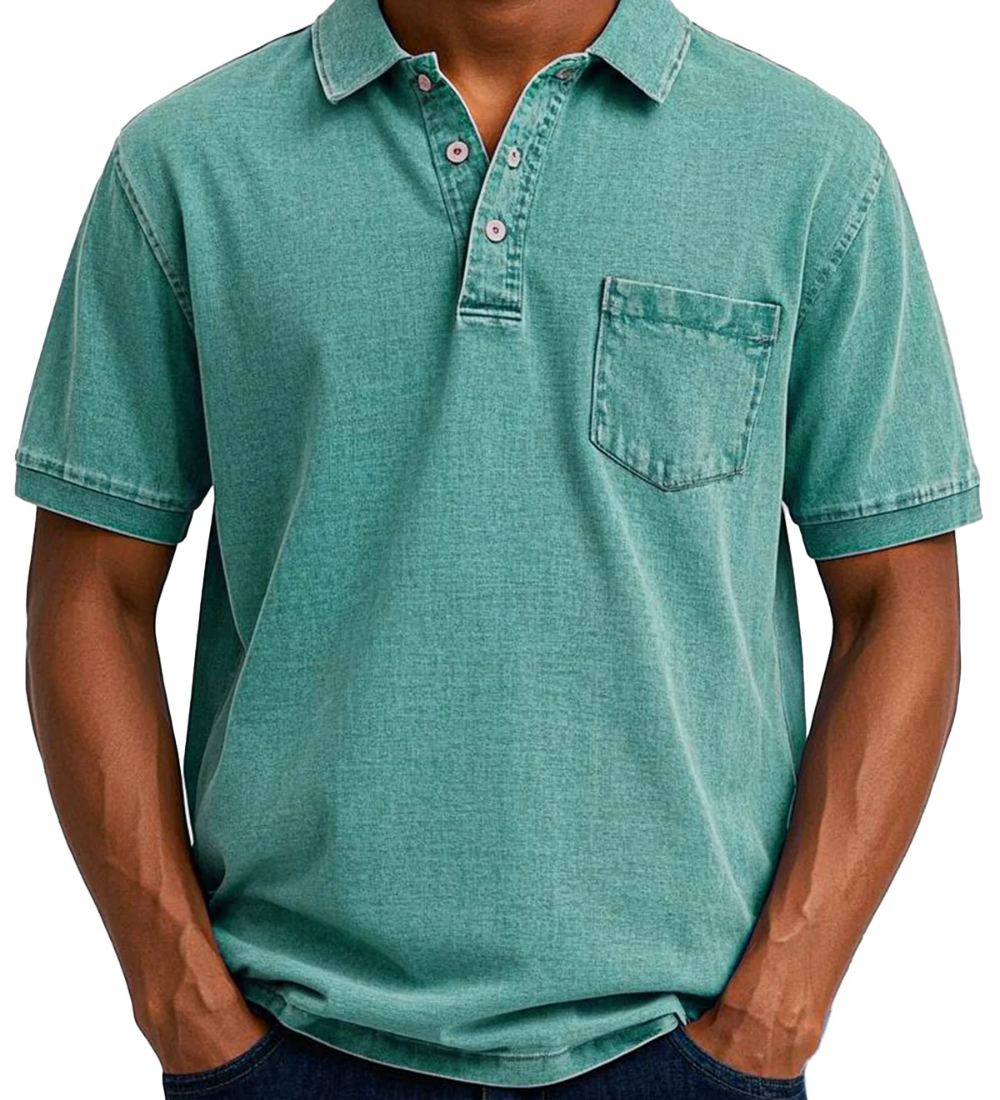 Vintage-Polo pro muže