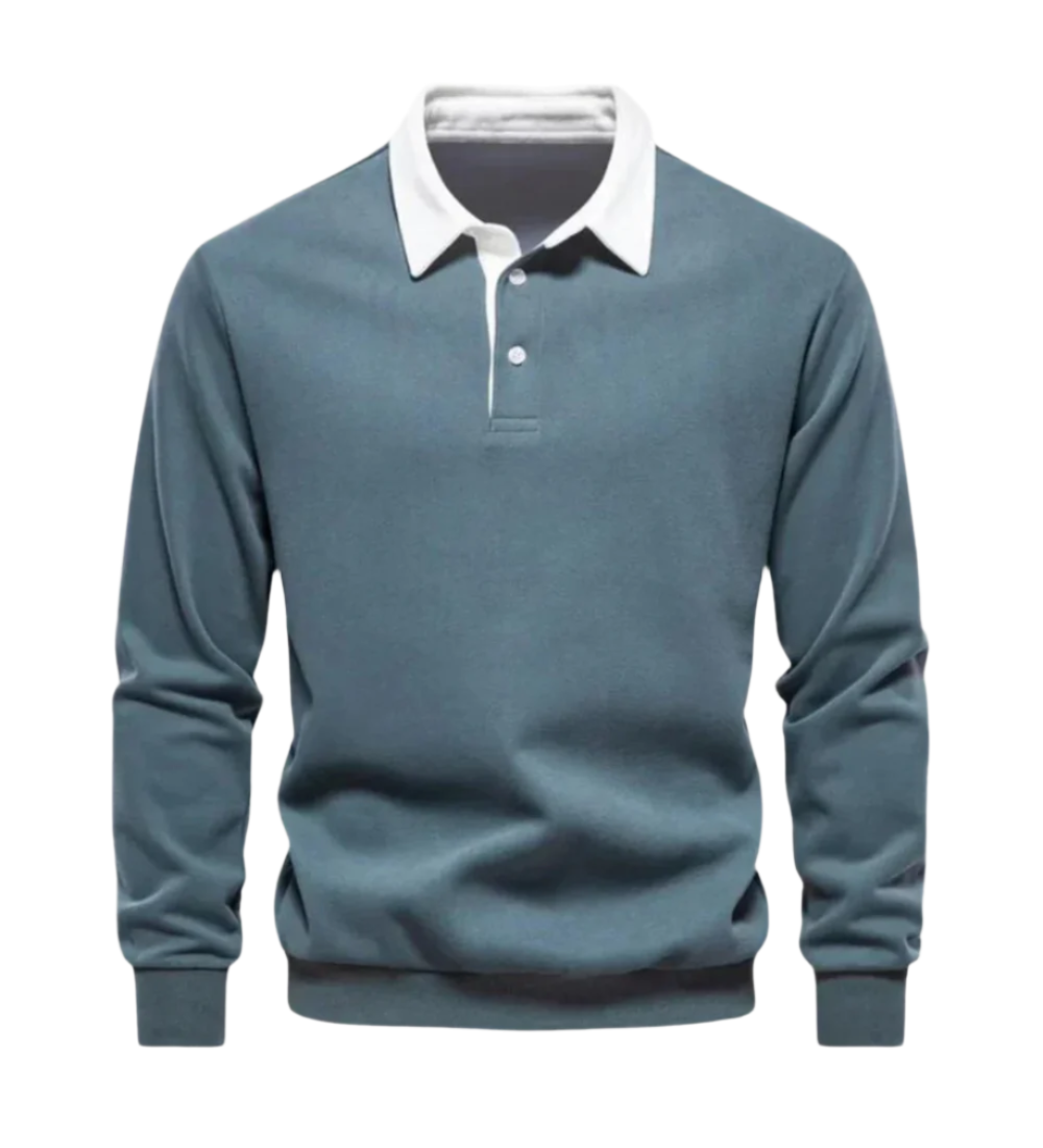 Adrian Casual Polo Pullover