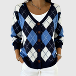 Frieda – Pohodlný pletený cardigan s knoflíky