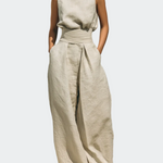 Maria - Minimalistický komplet, barva: khaki
