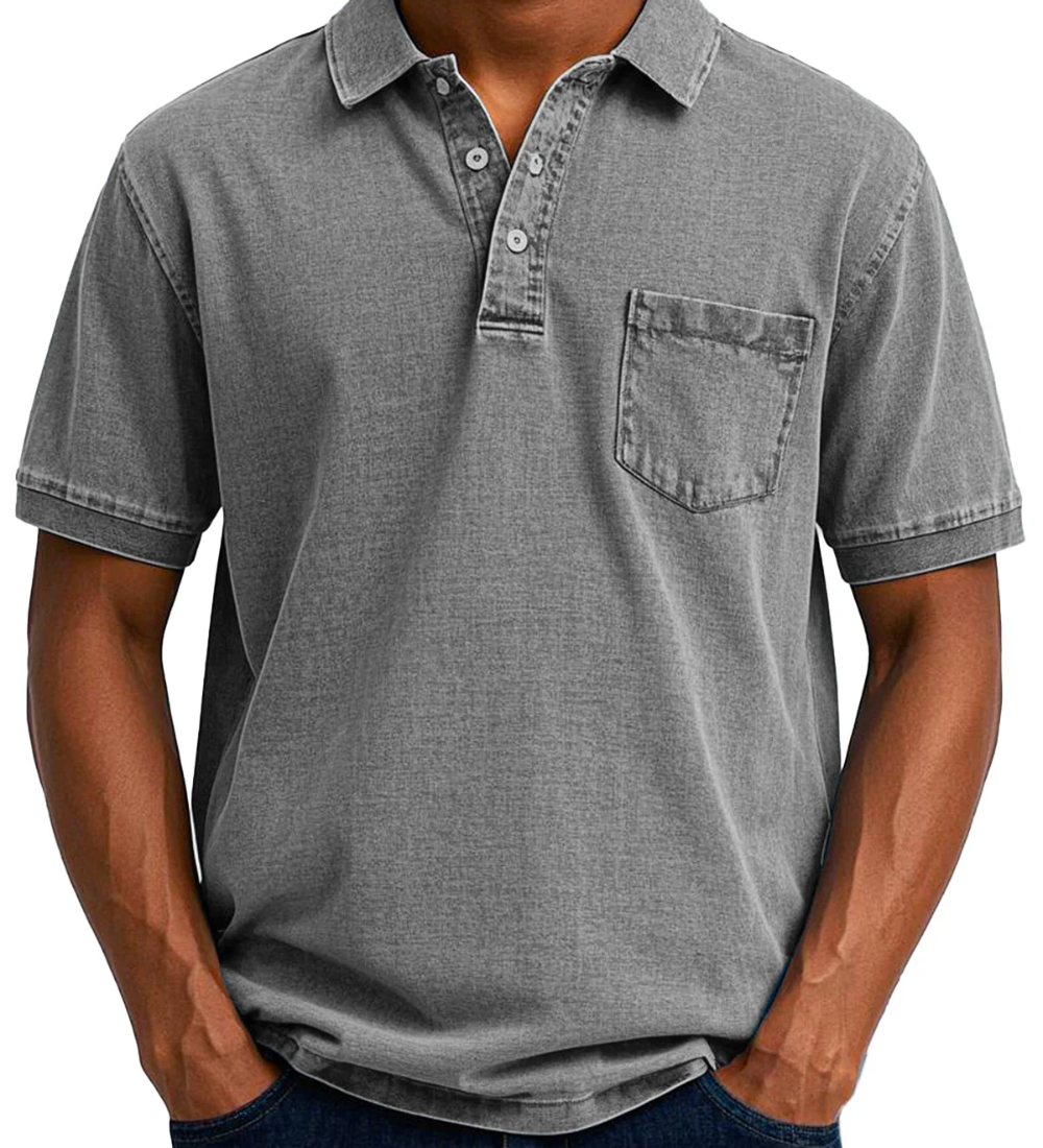 Vintage-Polo pro muže