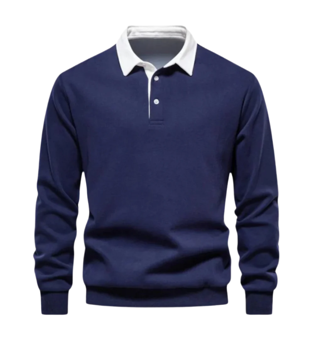 Adrian Casual Polo Pullover