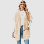 Jasmína - Lehký pletený cardigan, barva: meruňková