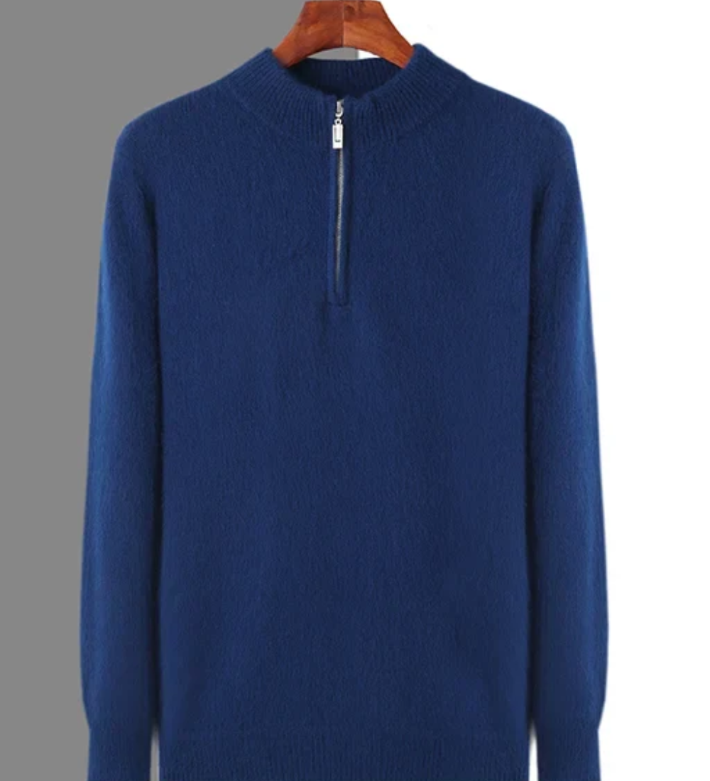 Genève Kašmírový Zip Up