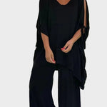 Zelora - Casual chic set, barva: černá