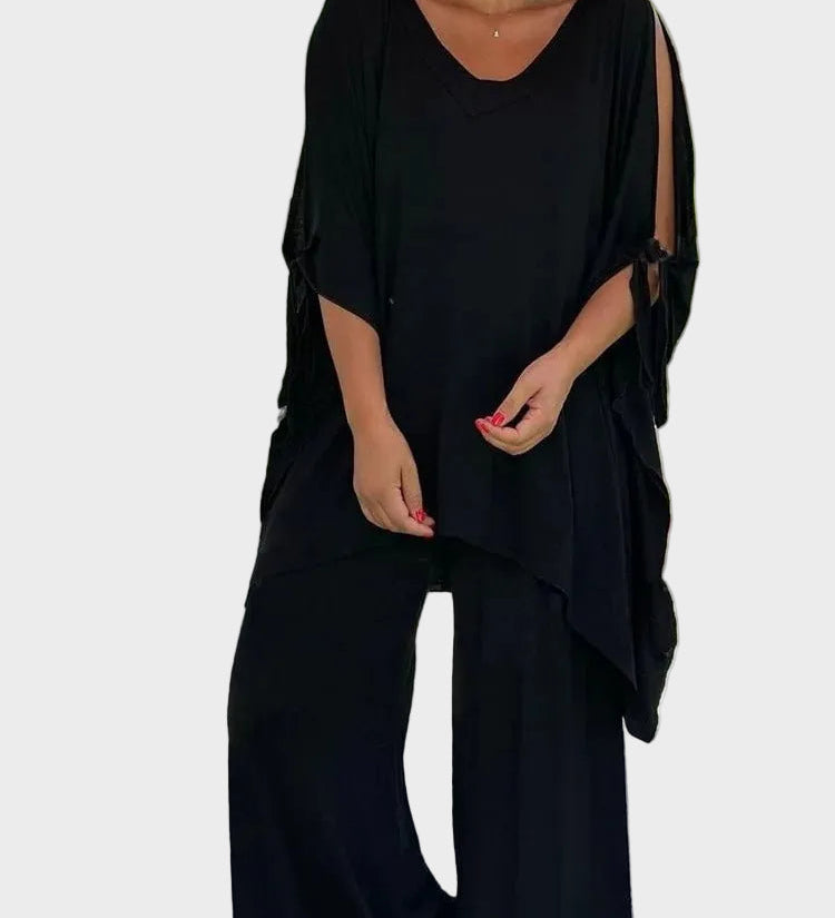 Zelora - Casual chic set, barva: černá