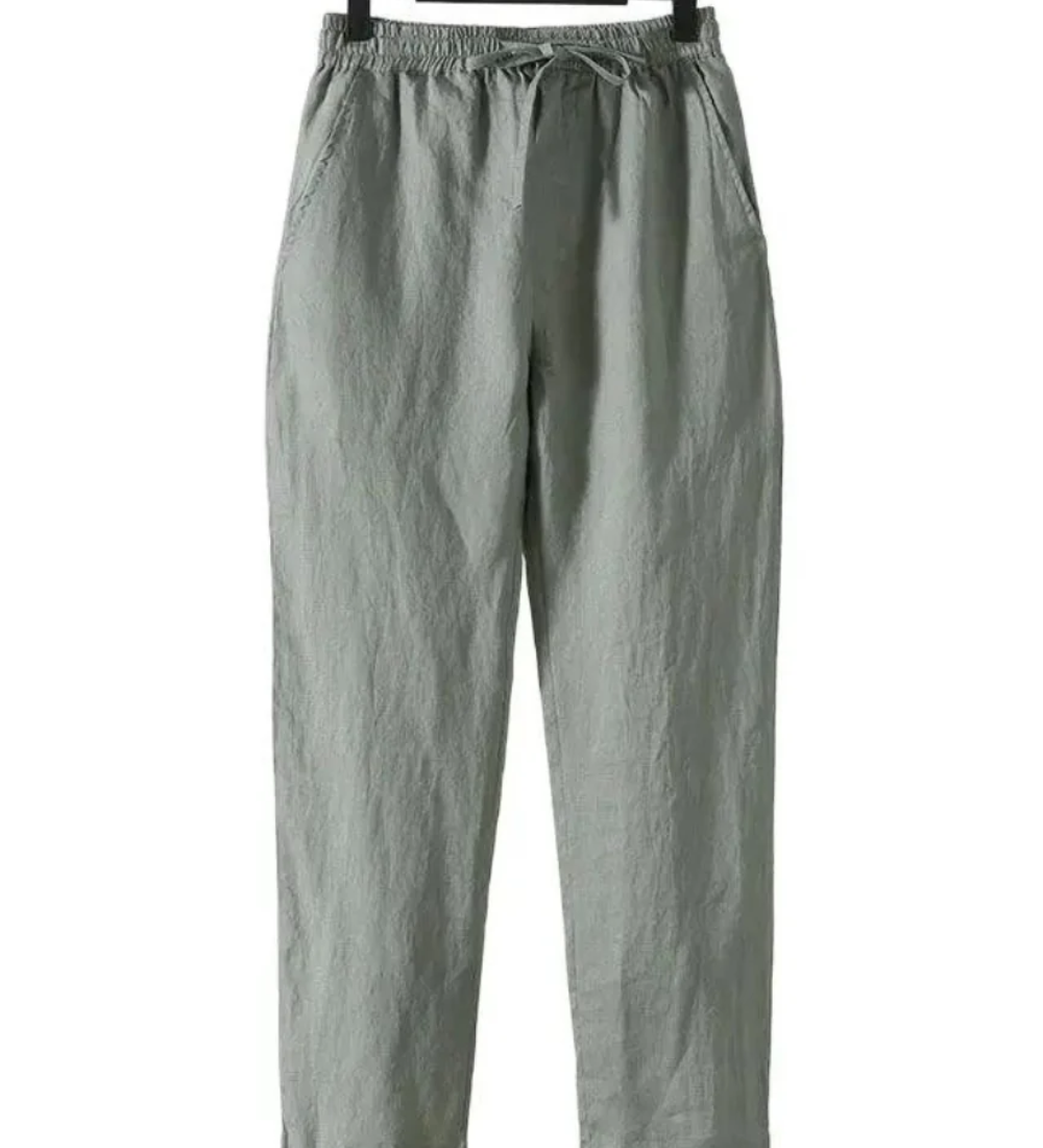 Pantalon z lnu Palm Springs