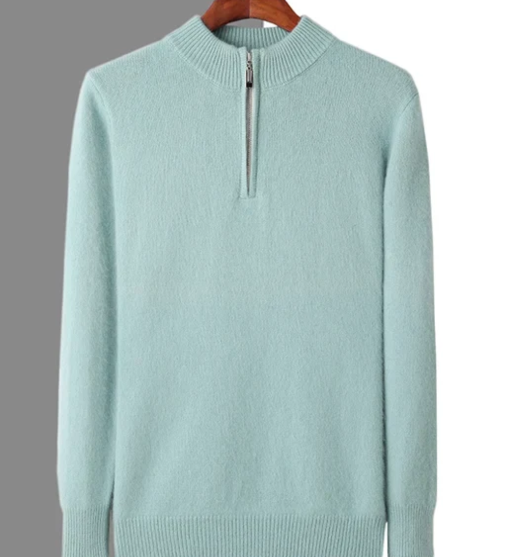 Genève Kašmírový Zip Up