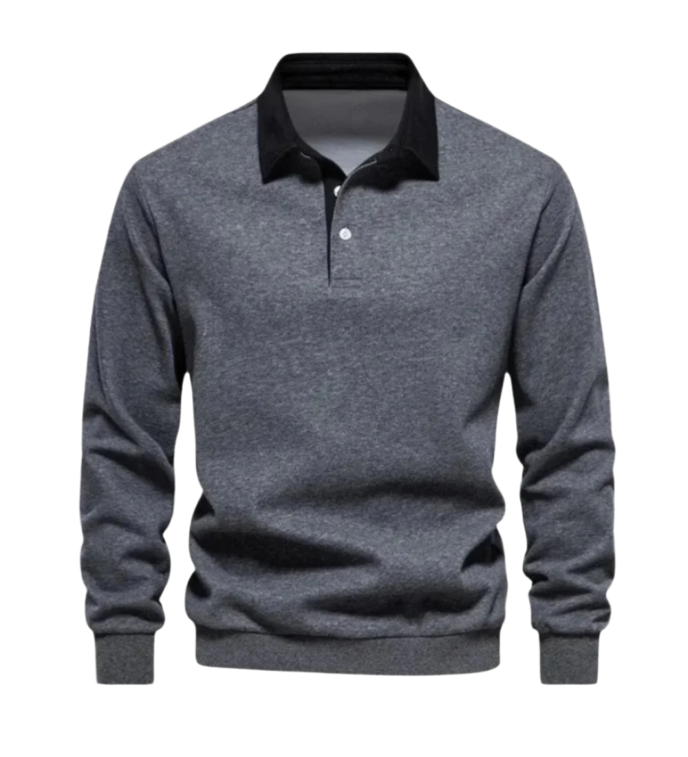 Adrian Casual Polo Pullover