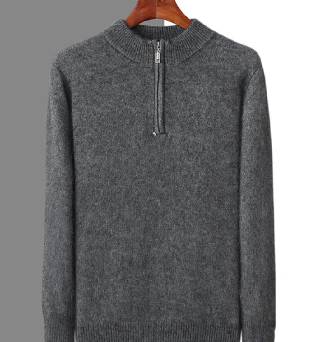 Genève Kašmírový Zip Up