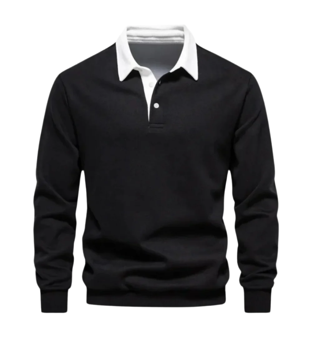 Adrian Casual Polo Pullover