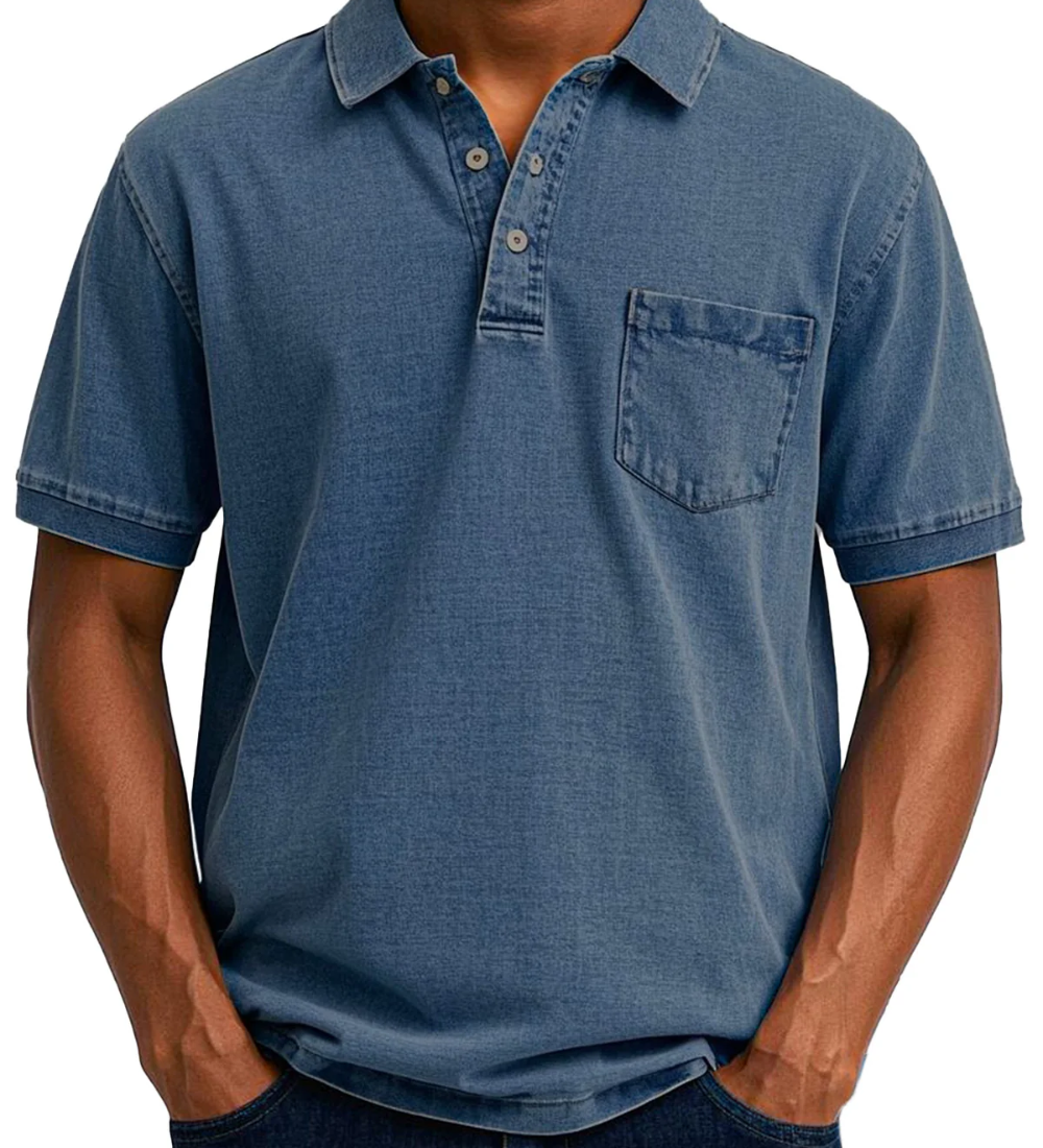 Vintage-Polo pro muže