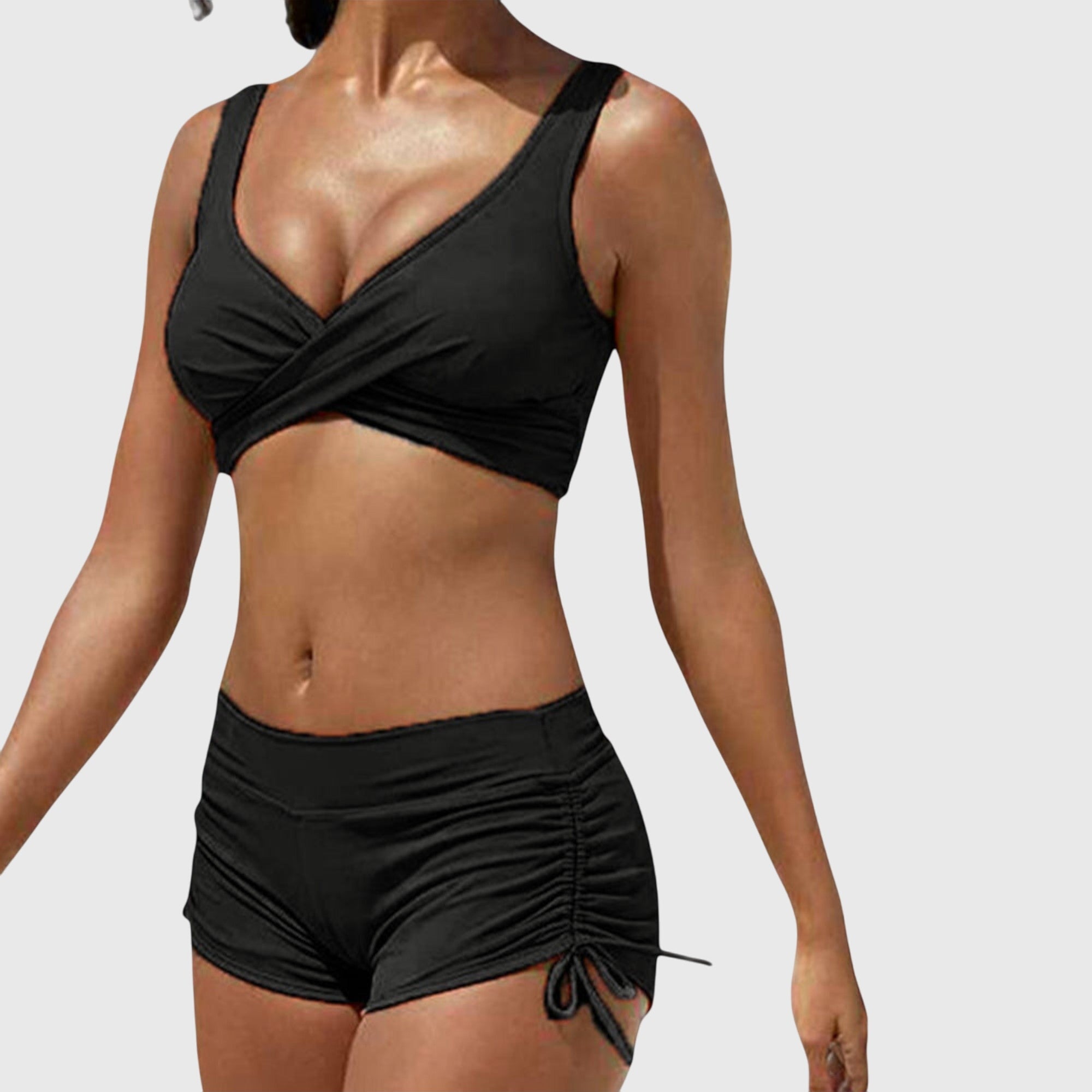 Viktoria – Elegantní bikiny, barva: černá