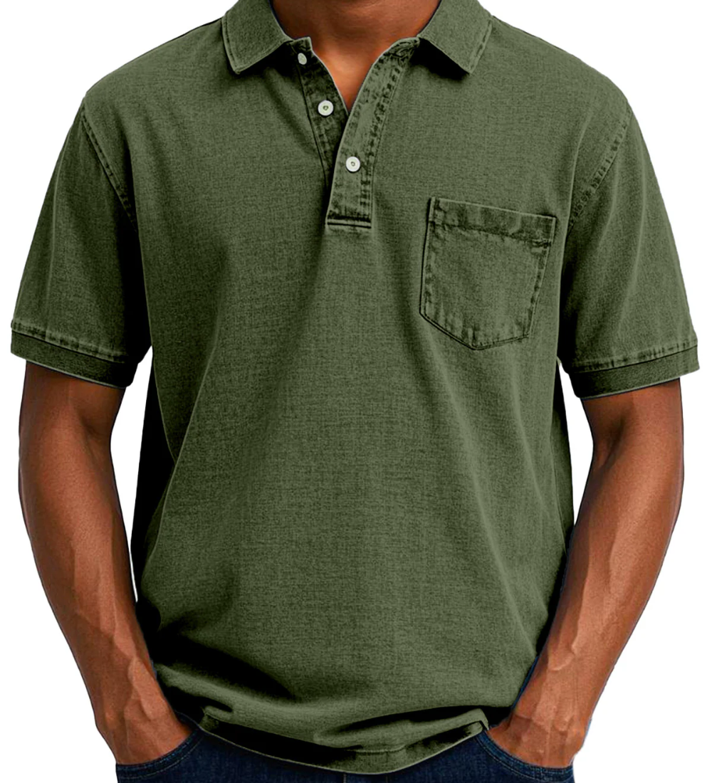 Vintage-Polo pro muže