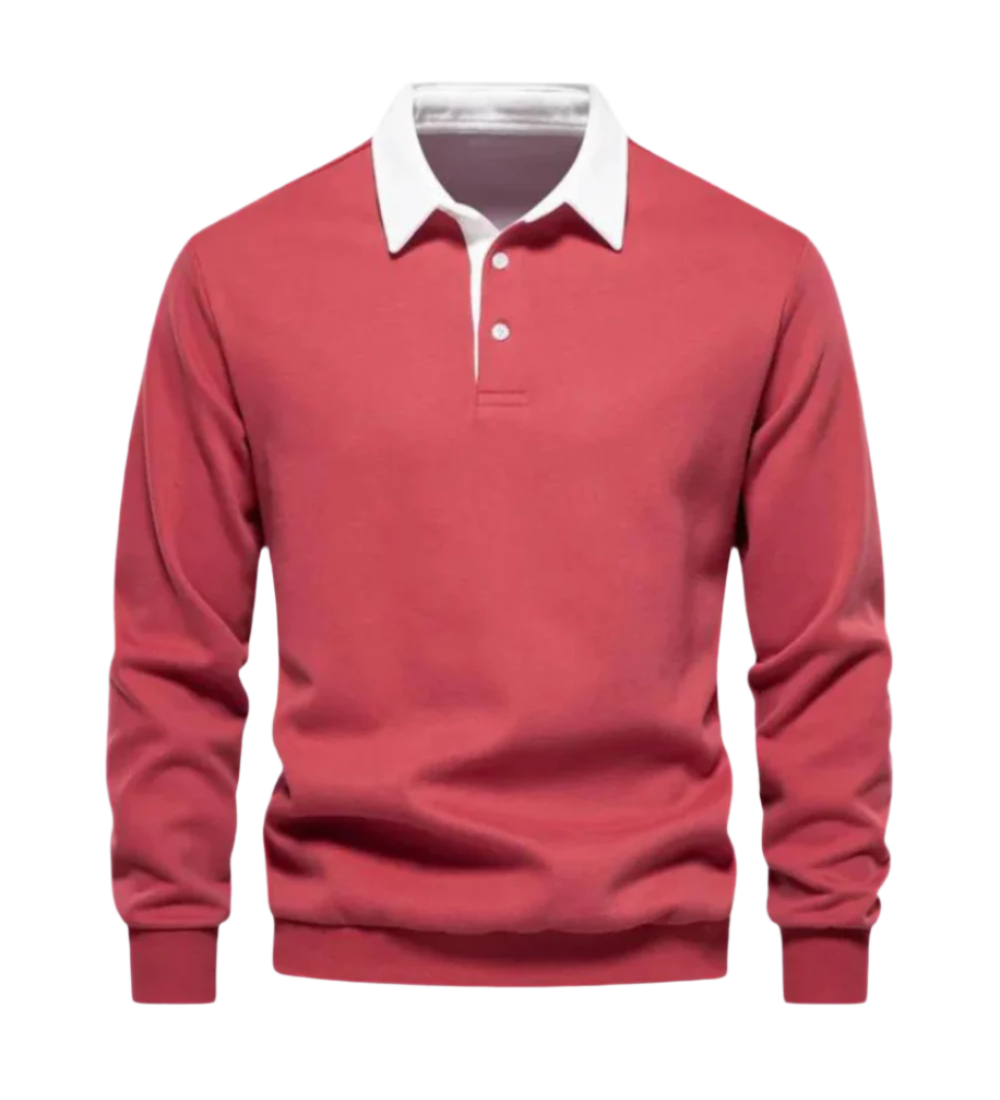 Adrian Casual Polo Pullover