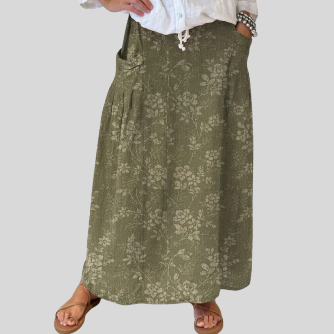 Johanna – Lehká sukně s potiskem