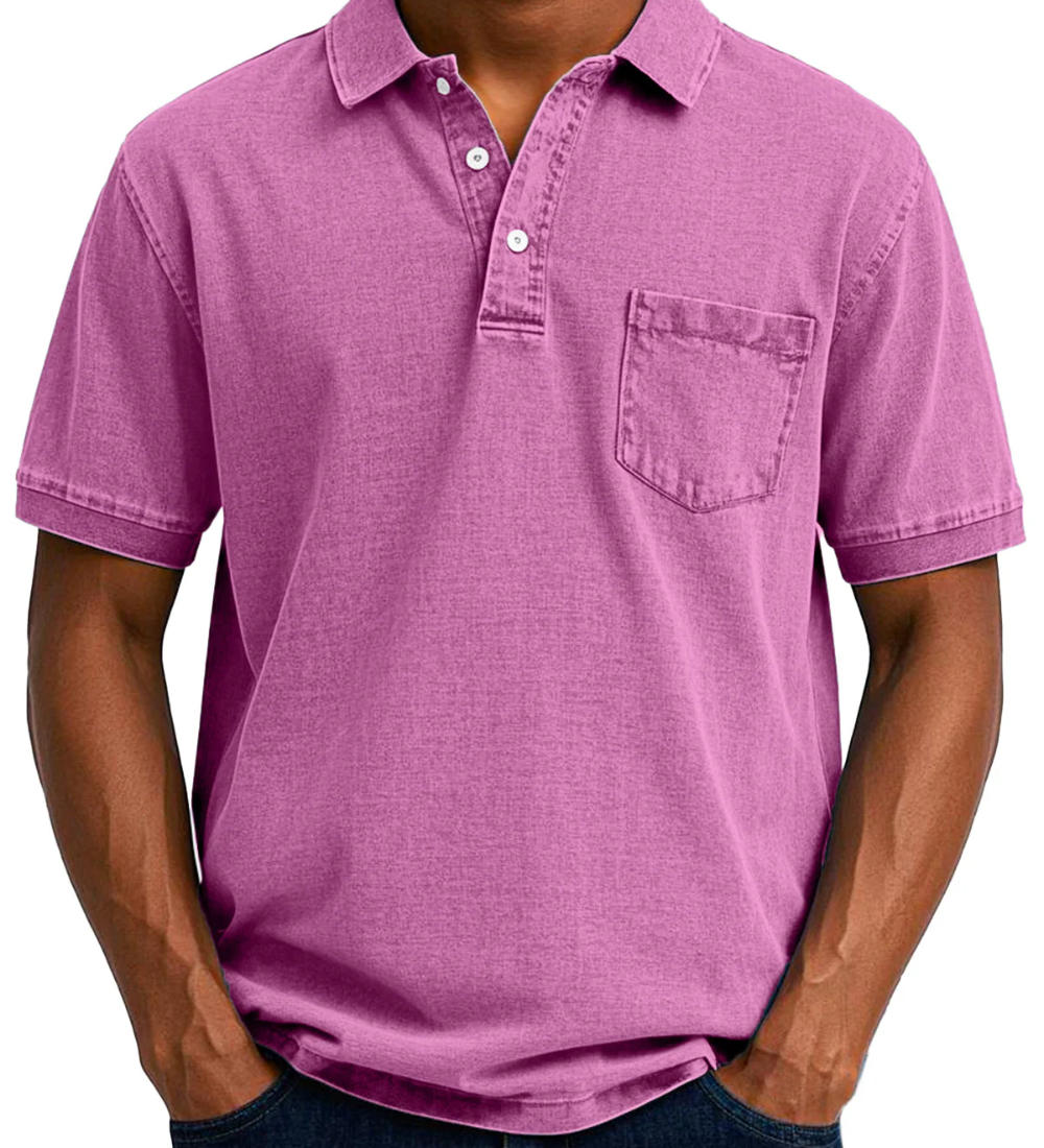 Vintage-Polo pro muže