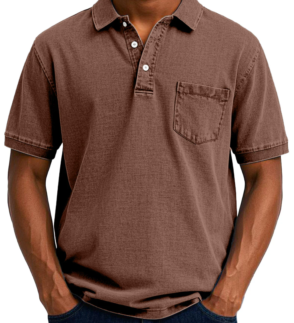 Vintage-Polo pro muže