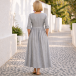 Cleomarie – Elegantní midi šaty