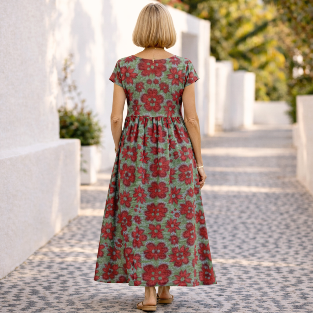 Valencia – Elegantní květované šaty