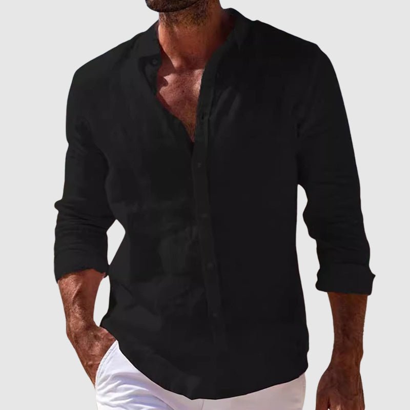 Elegantní lněná košile