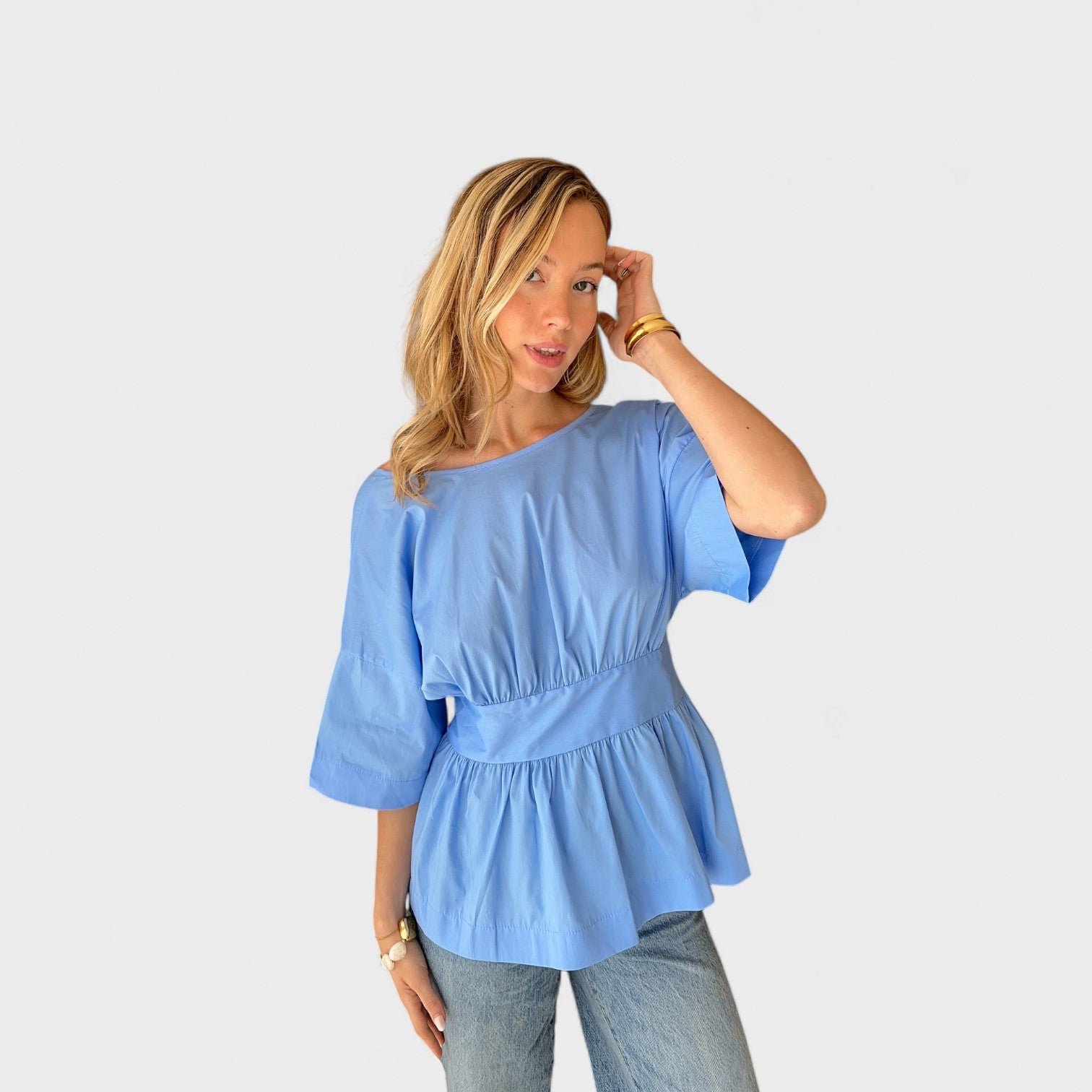 Colette - Halenka v limitované edici, barva: modrá