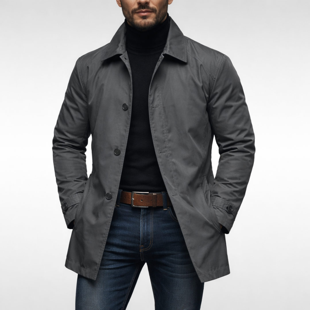 Christian I Elegantní Trenchcoat