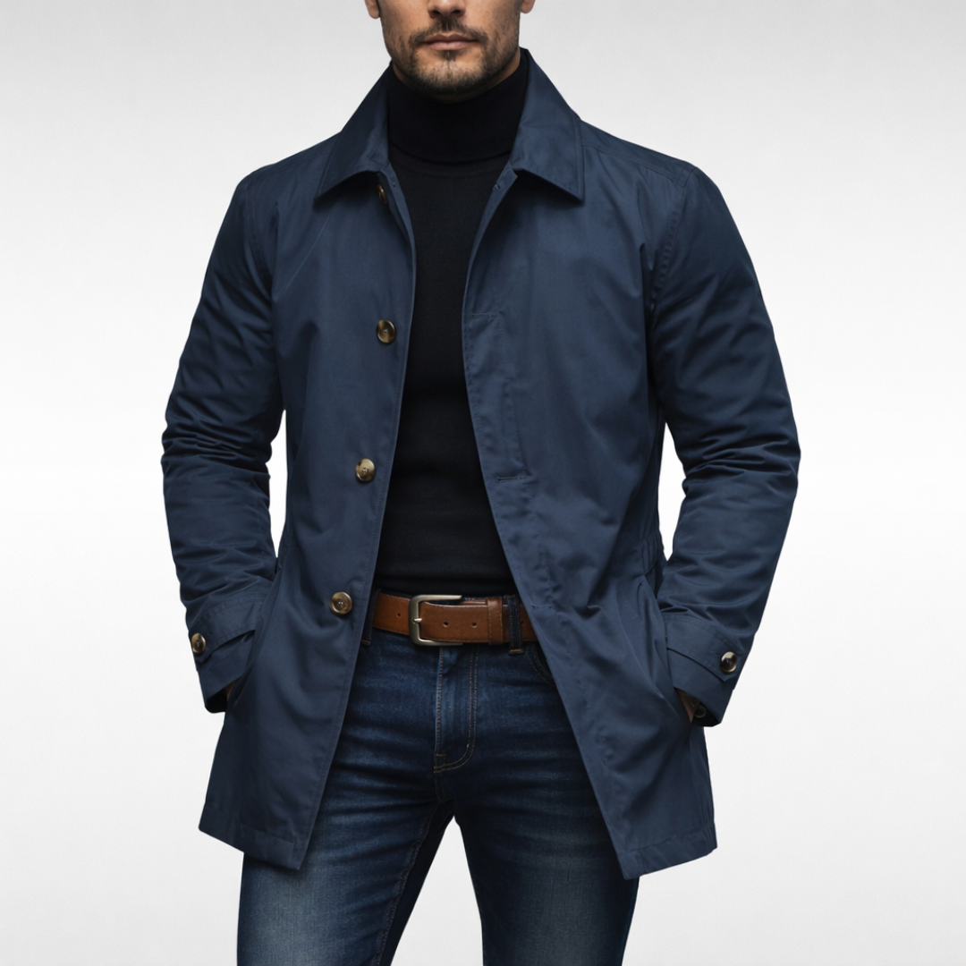 Christian I Elegantní Trenchcoat