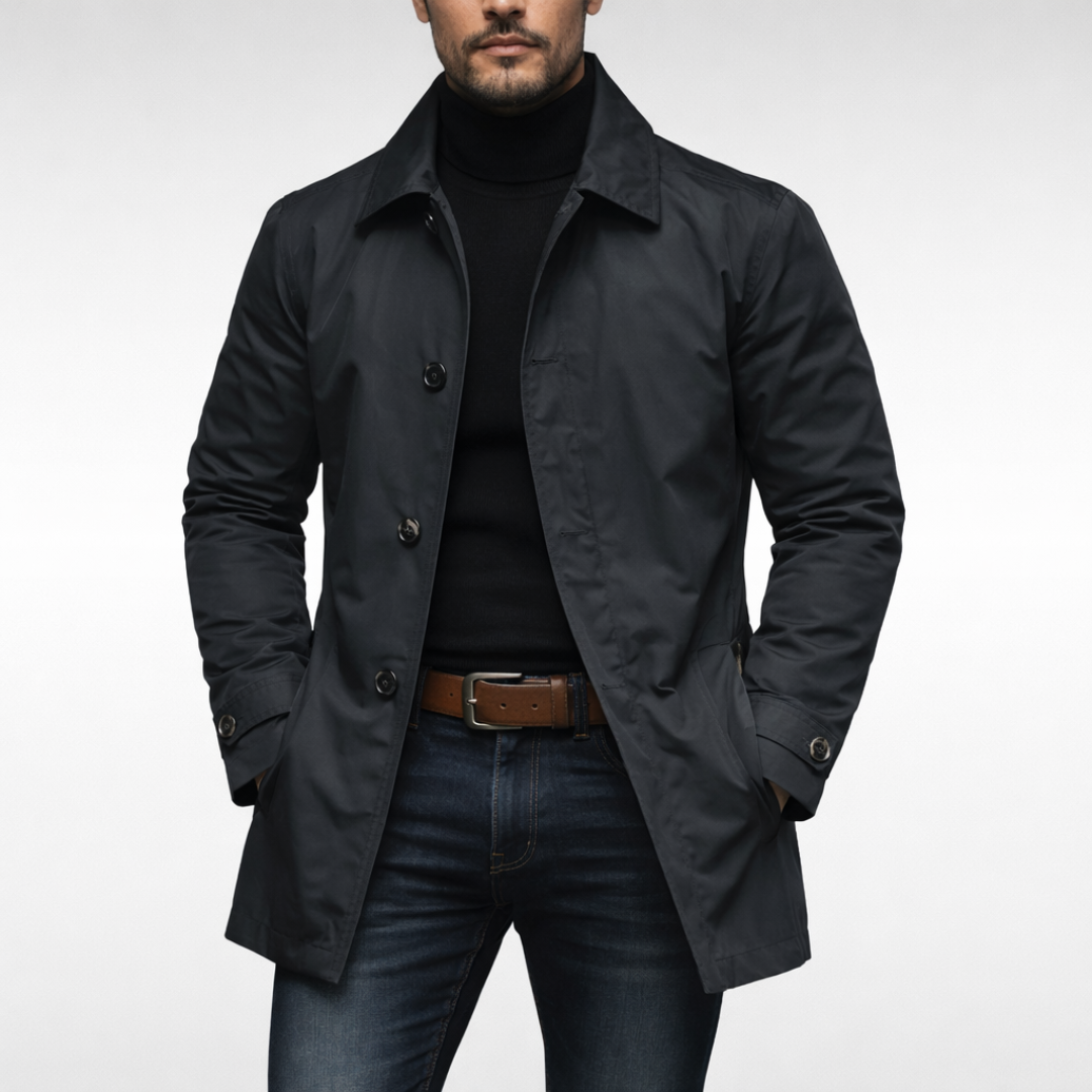 Christian I Elegantní Trenchcoat