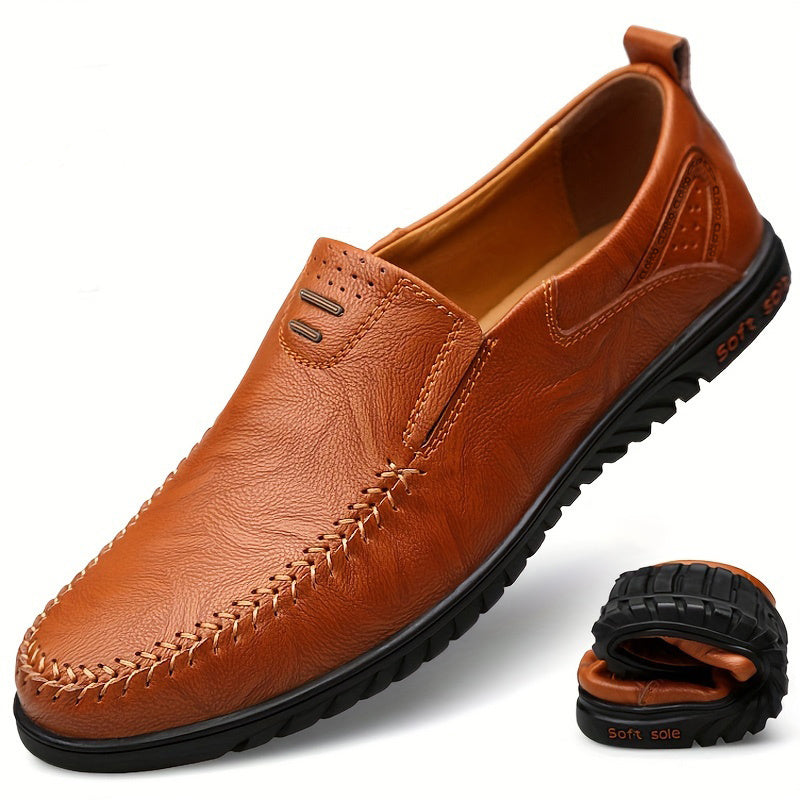 Elegantní kožené loafery