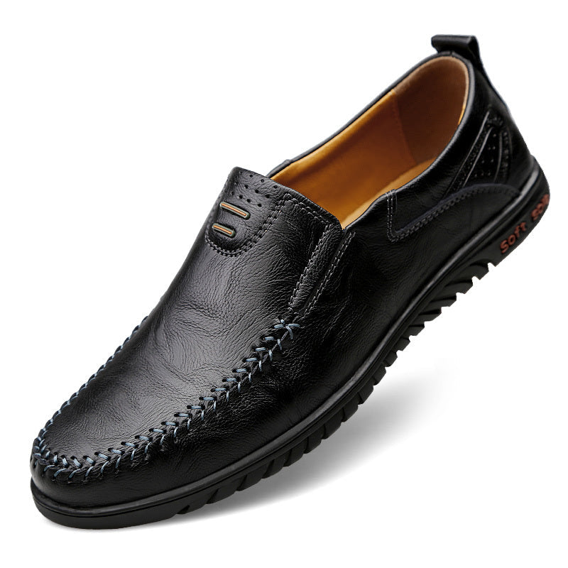 Elegantní kožené loafery