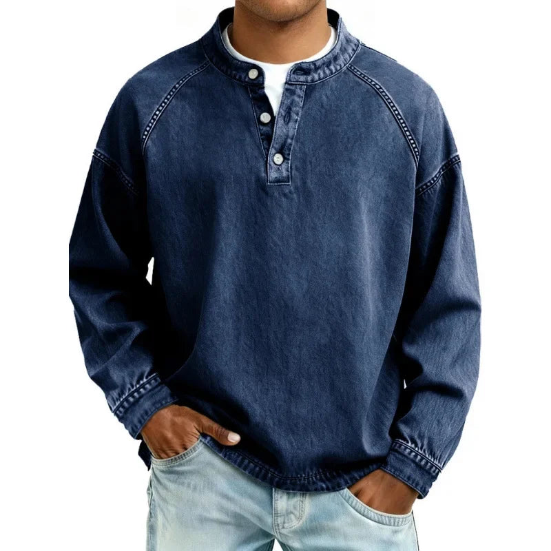 Frank  | Vintage Henley Pullover