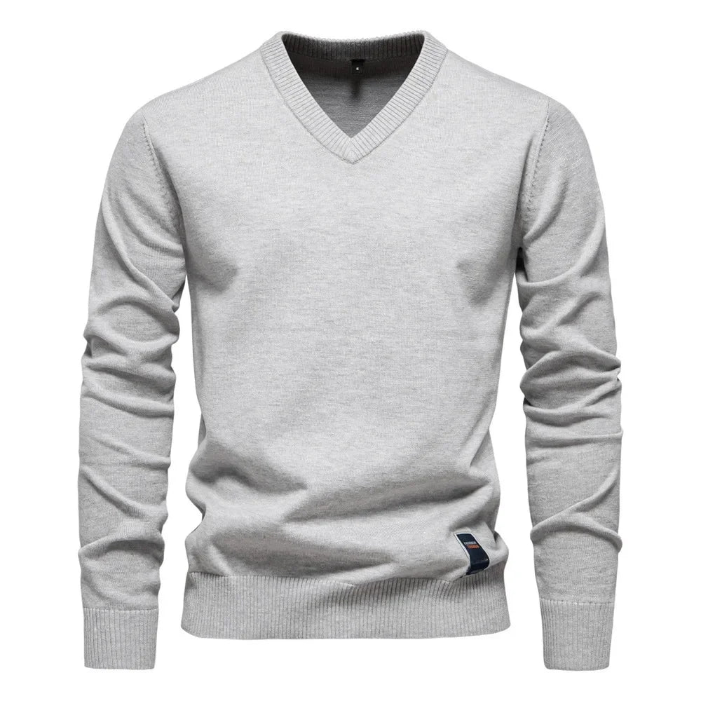 Elegantní pletený svetr