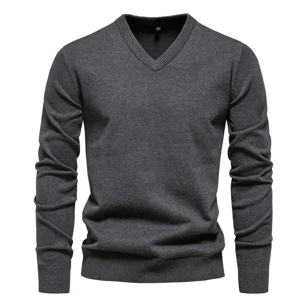 Elegantní pletený svetr