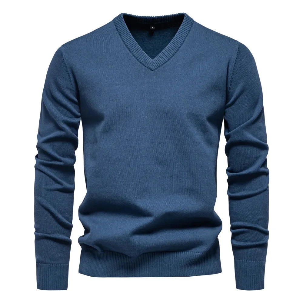 Elegantní pletený svetr