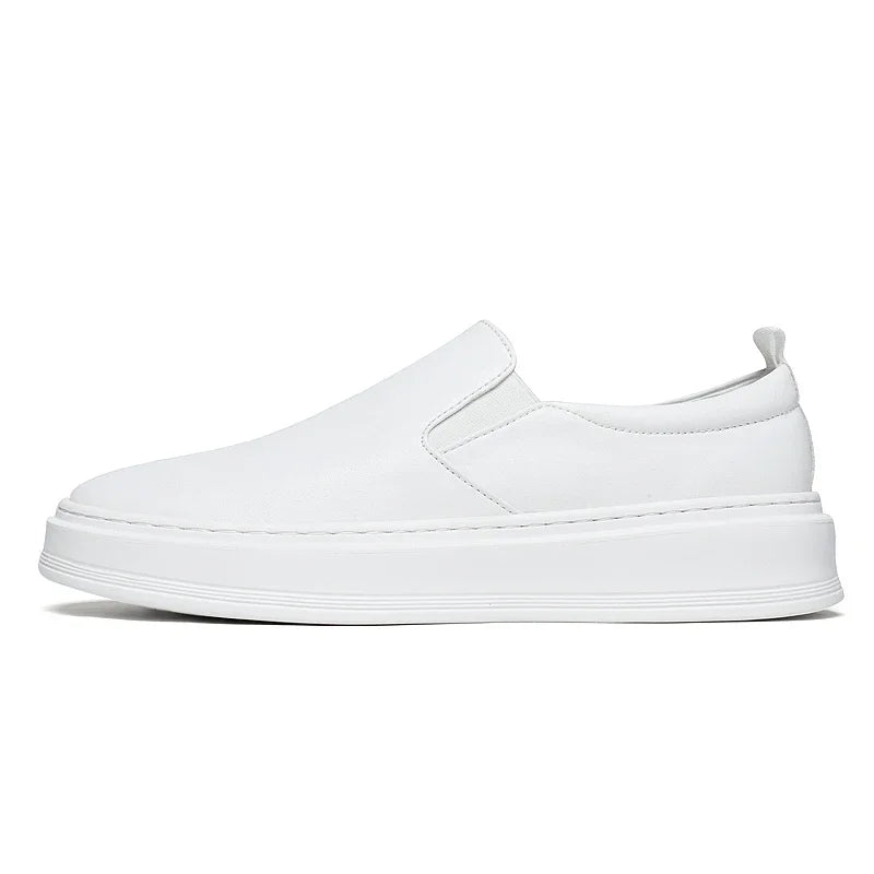 Kožené slip-on boty