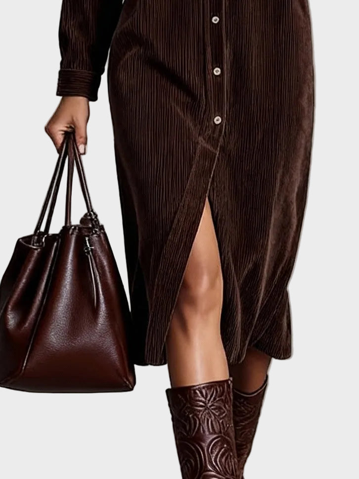 Abito Elegante e Casual - Elegantní midi šaty