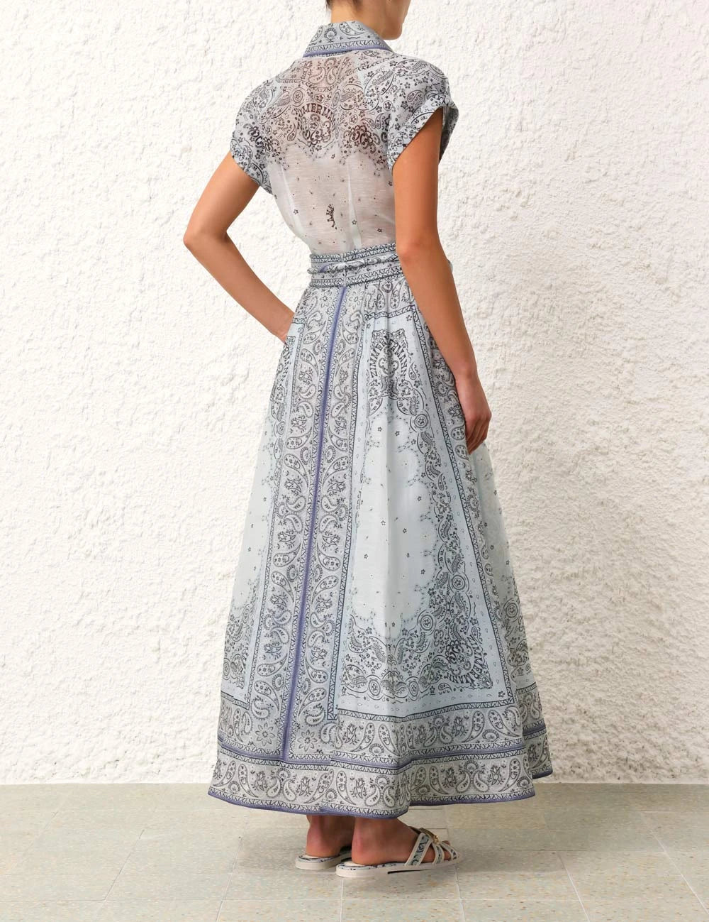 Magdalena – Dvoudílný boho komplet s potiskem