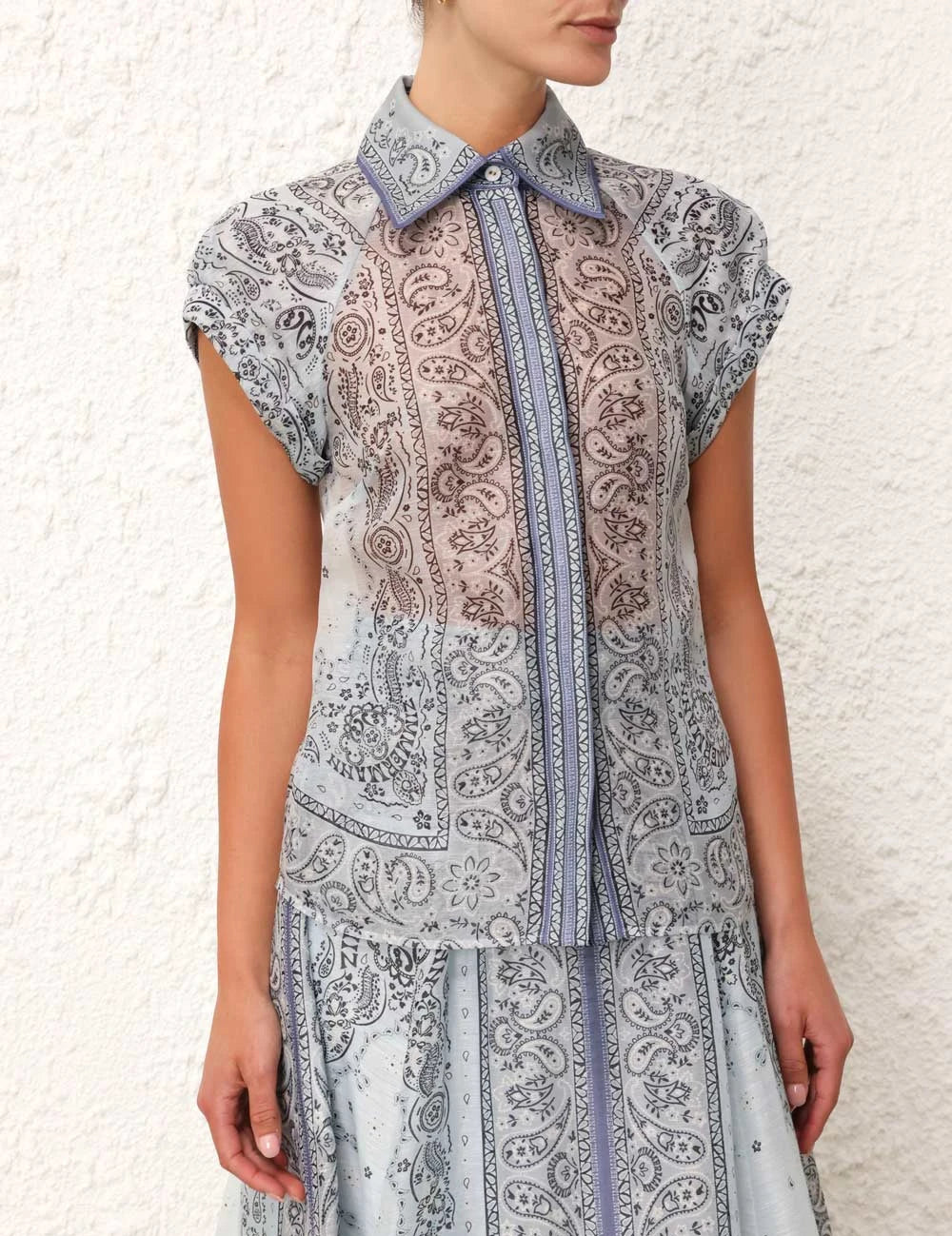 Magdalena – Dvoudílný boho komplet s potiskem