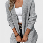 Anneliese Premium Kasmiriseos Cardigan, barva: šedá