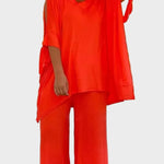Zelora - Casual chic set, barva: oranžová