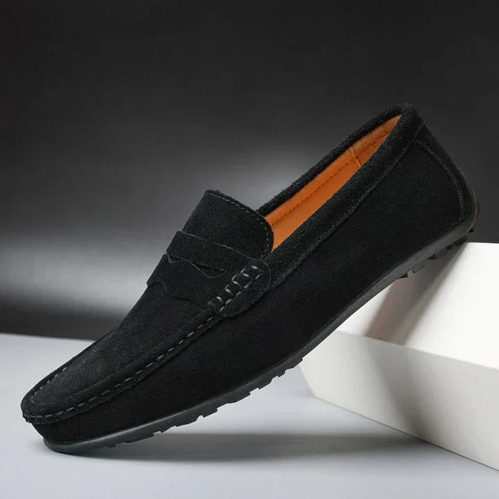 Lorenzo Loafers z nubuku