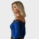 Stella – Elegantní krajková noční košile