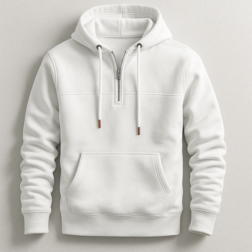 Elegantní Zip-Hoodie